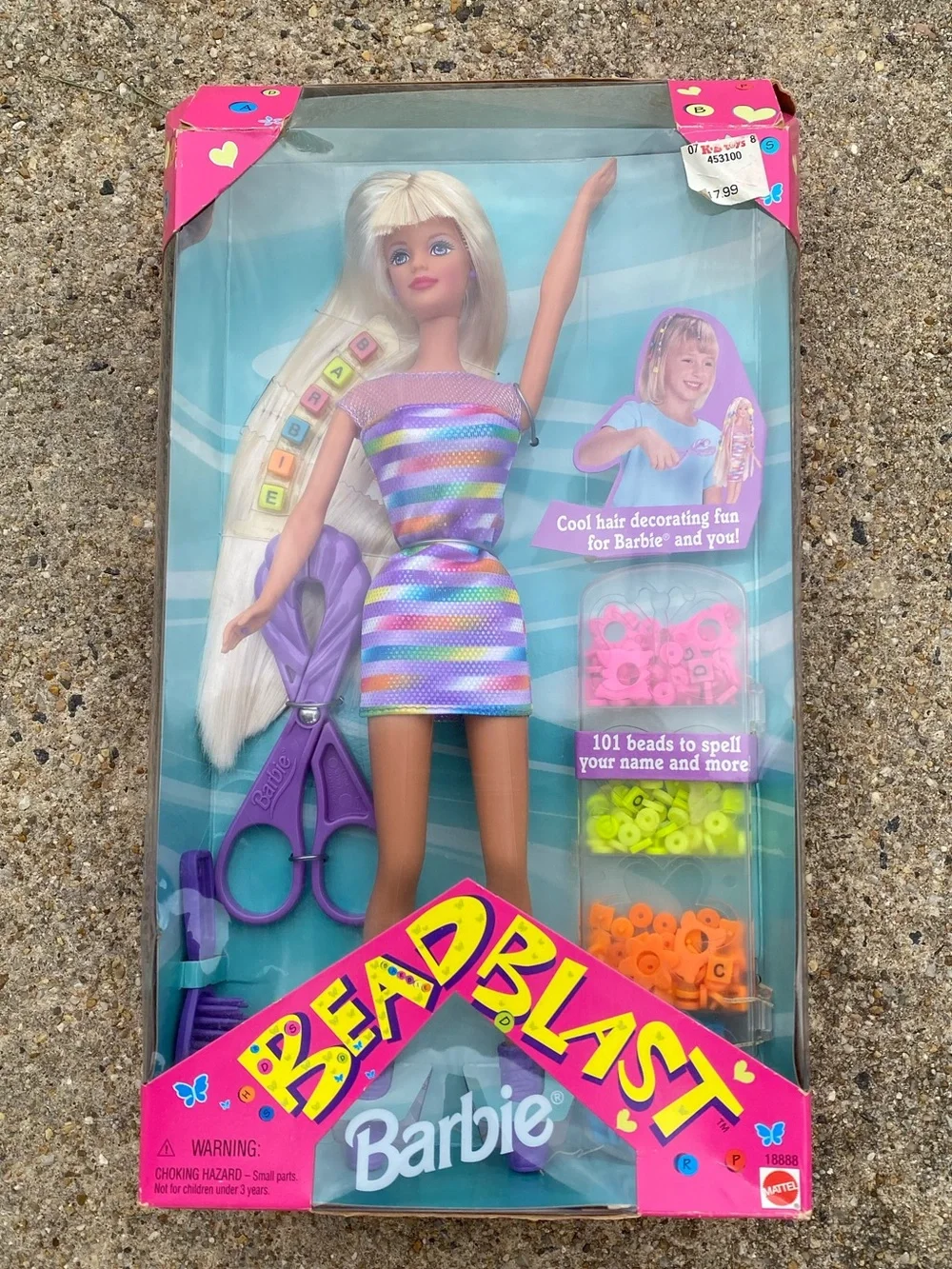 Bead Blast Barbie (18888) NIB